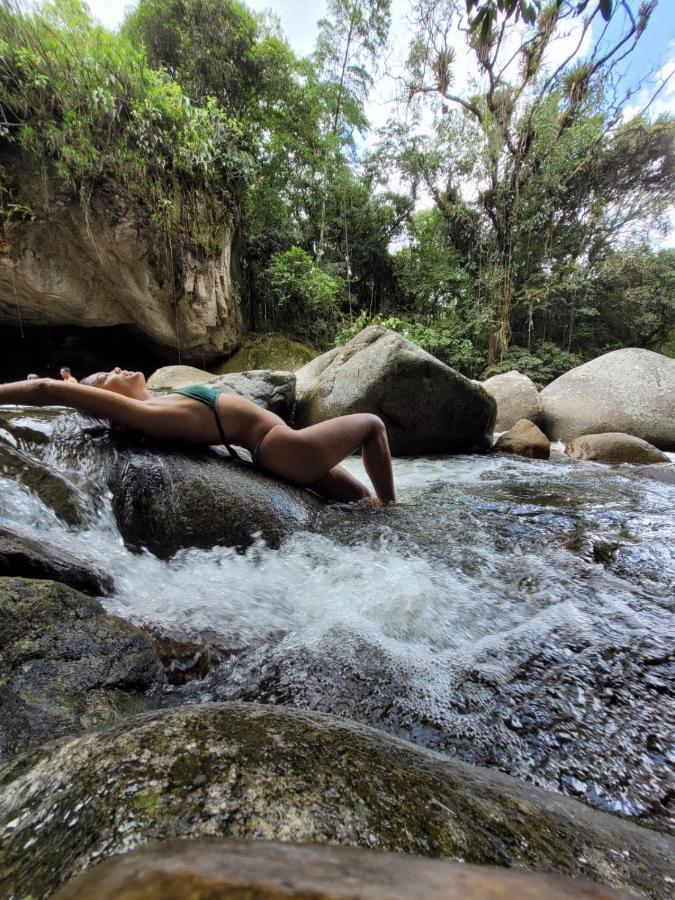 Pousada Camping Dos Ypes グアピミリム エクステリア 写真